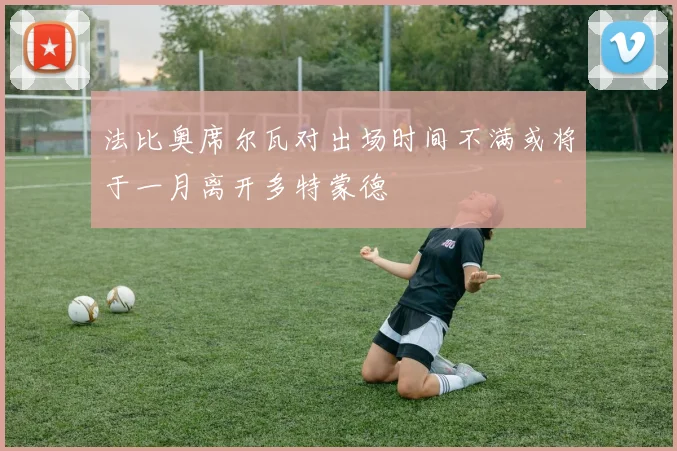 法比奥席尔瓦对出场时间不满或将于一月离开多特蒙德